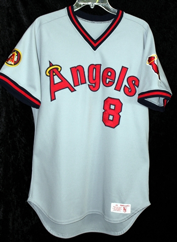 Bob Boone California Angels Game-Worn Road Jersey