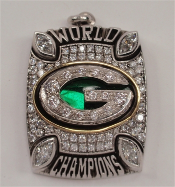 2010 Green Bay Packers Super Bowl XLV Champions 14K Gold & Diamond