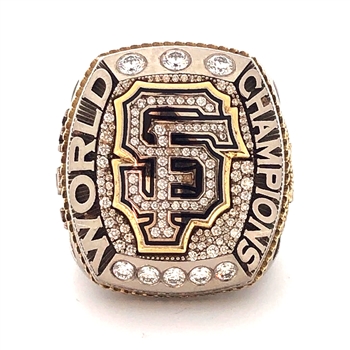 Giants receive 2014 World Series championship rings 