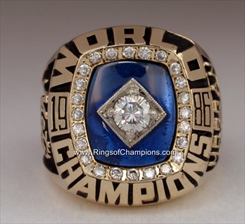 1986 New York Mets World Series Championship Ring - Standard Series –  Foxfans Ring Shop