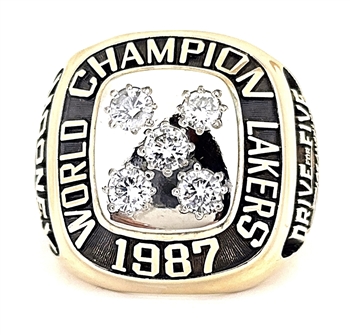 1987 LOS ANGLES LA LAKERS NBA CHAMPIONSHIP RING - Buy and Sell Championship  Rings