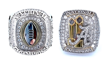 Alabama Crimson Tide College Football National Championship 3 Ring Set –  Rings For Champs