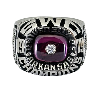 1979 Arkansas Razorbacks SWC / Sugar Bowl Championship Football Ring!