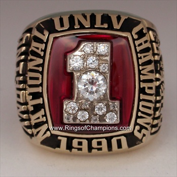 Greg Anthony's 1990 UNLV Running Rebels Basketball 