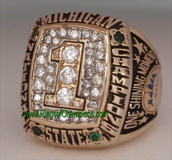 2000 MICHIGAN STATE SPARTANS CITRUS BOWL CHAMPIONSHIP RING - Buy