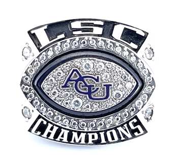 2008 Abilene Christian LSC Champions NCAA Football Ring!