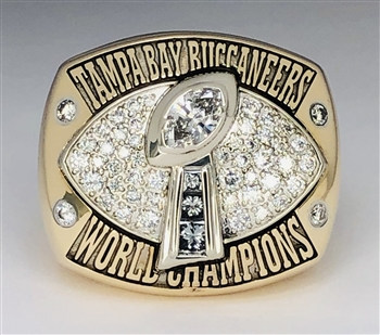 2002 Tampa Bay Buccaneers Prototype Super Bowl XXXVII Ring. . , Lot  #50652