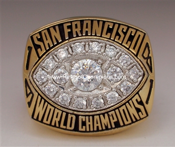 1981 San Francisco 49ers Super Bowl Championship Presentational, Lot  #50662