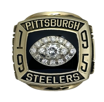 Pittsburgh Steelers Classic Goldplated NFL Ring — Sports Jewelry