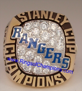 1994 NEW YORK RANGERS STANLEY CUP CHAMPIONSHIP RING WITH PRESENTATION BOX -  Buy and Sell Championship Rings
